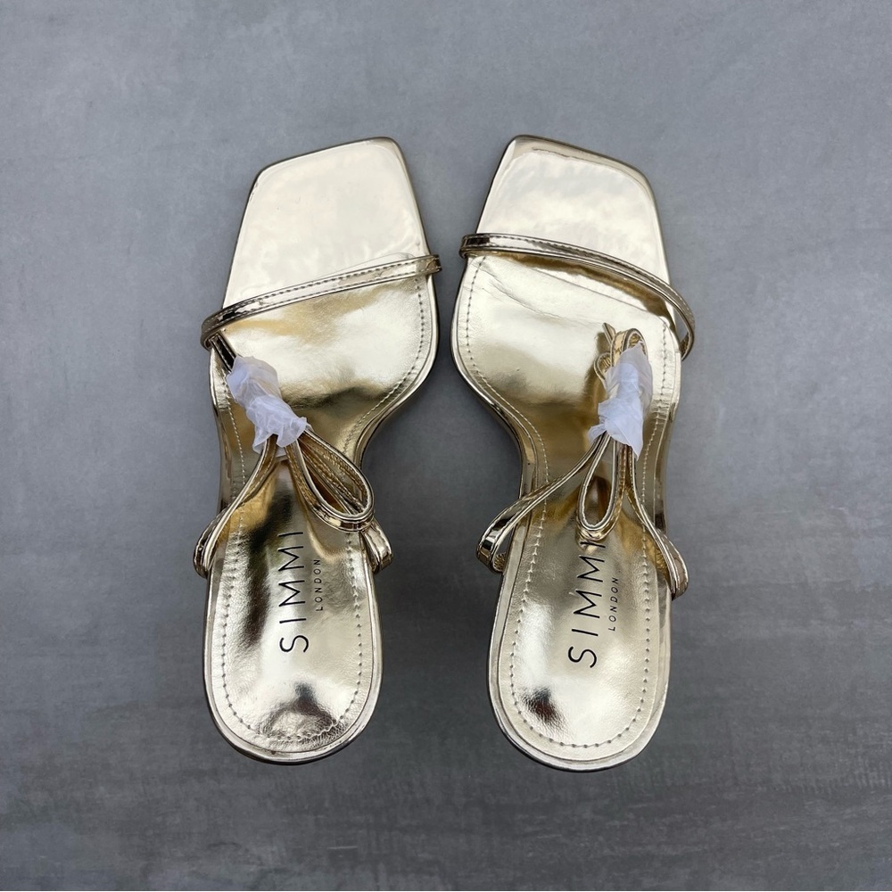 SIMMI London Gold Heel - Picture 4 of 5